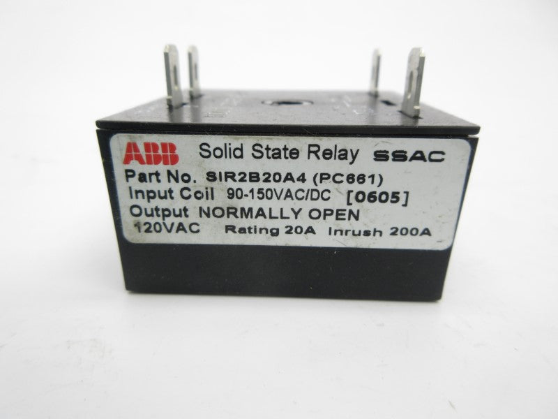 ABB SIR2B20A4 90-150VAC/DC UNMP