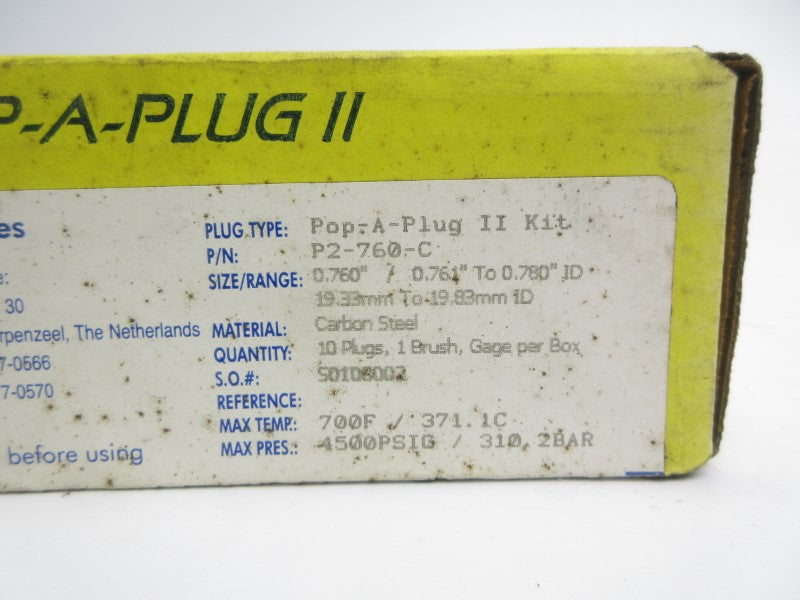 EXPANSION SEAL TECHNOLOGIES P2-760-C (PKG OF 10) NSMP