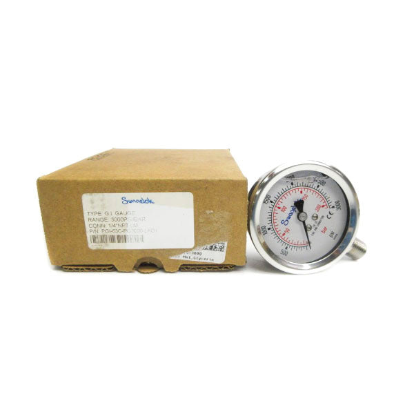 SWAGELOK PGI-63C-PG3000-LAO1 3000PSI 1/4" NSMP