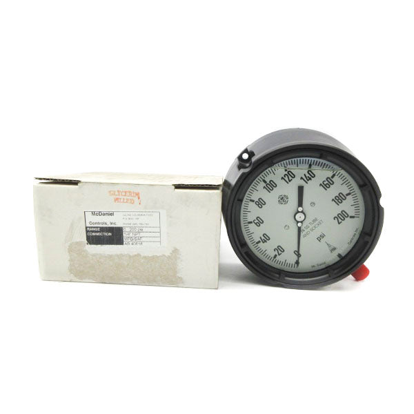 MCDANIEL CONTROLS MPB/SAF 0-200PSI 1/4" NSMP