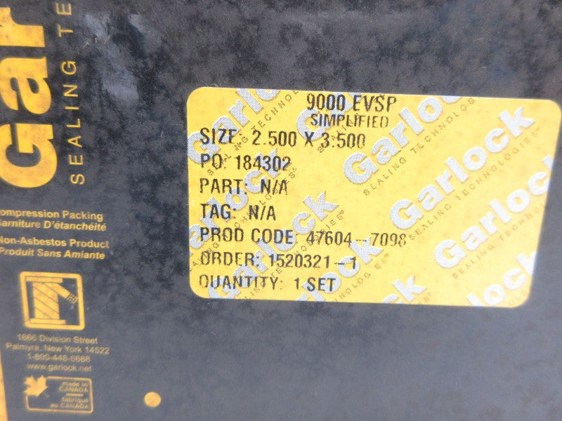 GARLOCK 9000EVSP NSMP
