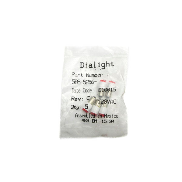 DIALIGHT 585-5256 120VAC (PKG OF 5) NSMP