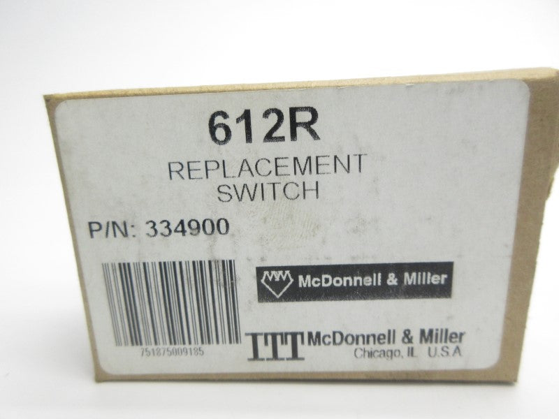 MCDONNELL&MILLER 334900 612R NSMP