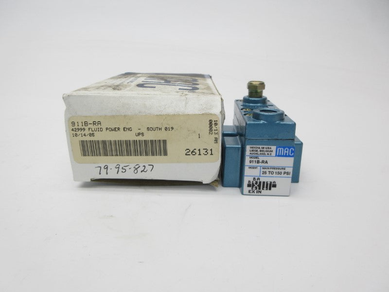 MAC 911B-RA 25-150PSI NSMP