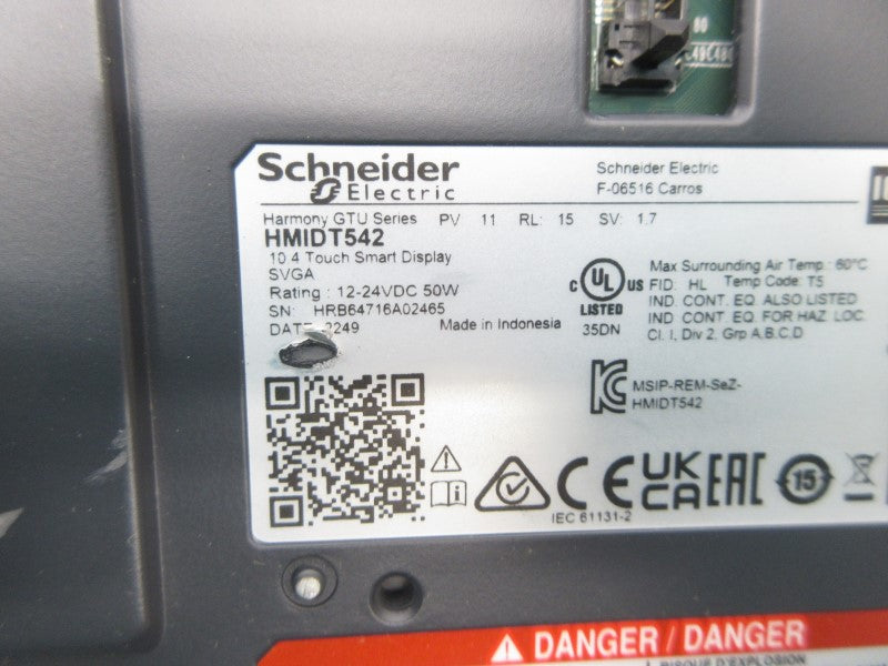 SCHNEIDER ELECTRIC HMIDT542 12-24VDC NSNP