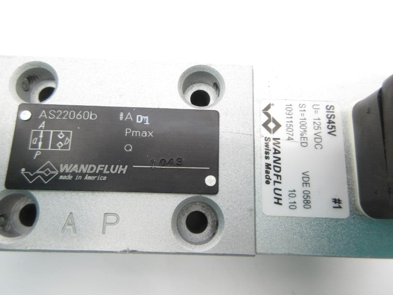 WANDFLUH AS22060B 125VDC NSNP