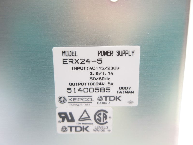 TDK ERX24-5 115/230VAC 2.8/1.7A NSNP