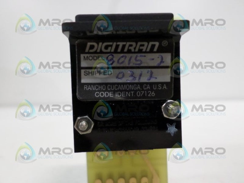 DIGITRAN 8015-2 THUMBWHEEL SWITCH  NSNP