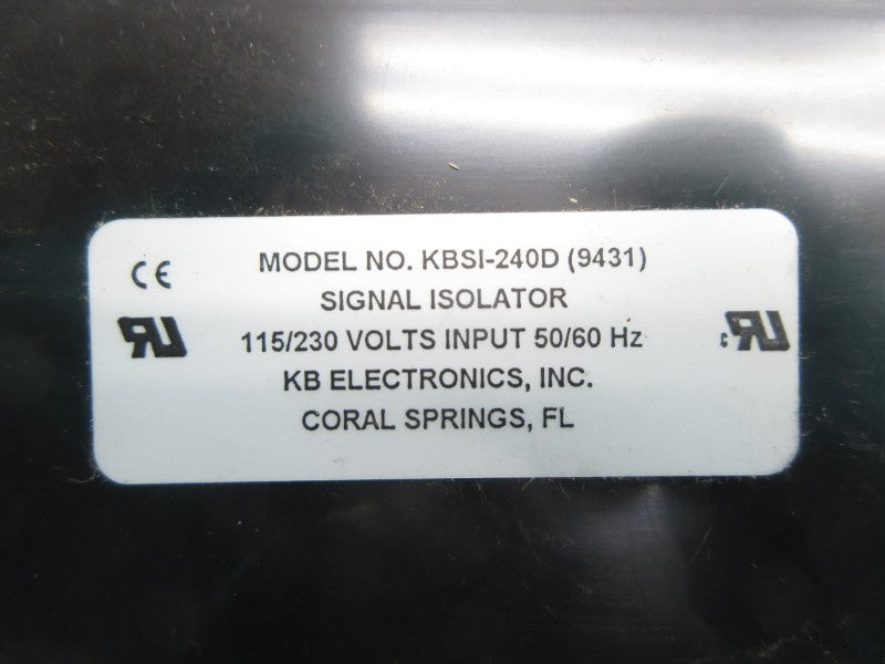 KB ELECTRONICS KBSI-240D 9431 115/230V NSNP