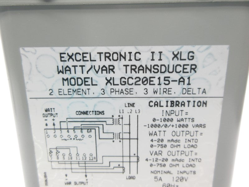 SCIENTIFIC COLUMBUS XLGC20E15-A1 120V 5A NSNP