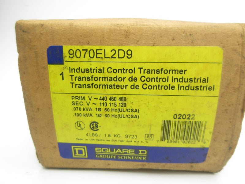SQUARE D 9070EL2D9 SER. C 480V NSMP