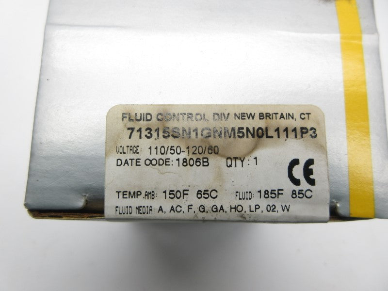 PARKER 71315SN1GNM5NOL111P3 110/120V NSFS