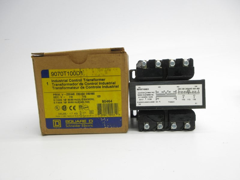 SQUARE D 9070T100D1 480V (AS PICTURED) NSMP