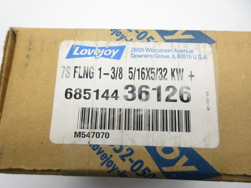 LOVEJOY 68514436126 7S 1-3/8" NSFS