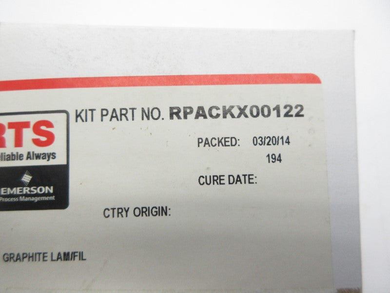 FISHER RPACKX00122 NSFS