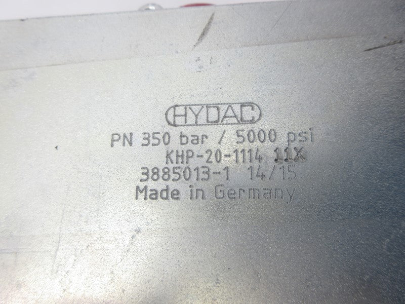 HYDAC KHP-20-1114-11X 5000PSI NSNP