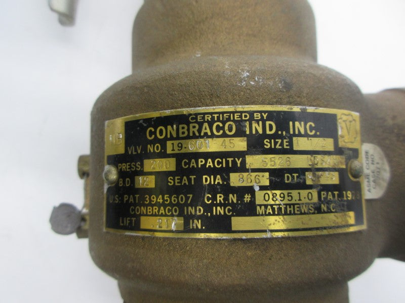 CONBRACO 19-601-45 1-1/2" NSNP