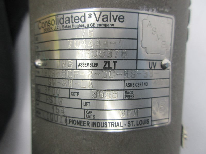 PIONEER 19096HCF-2-CC-MS-33-SW-SW-LA 3600PSI .75" NSNP