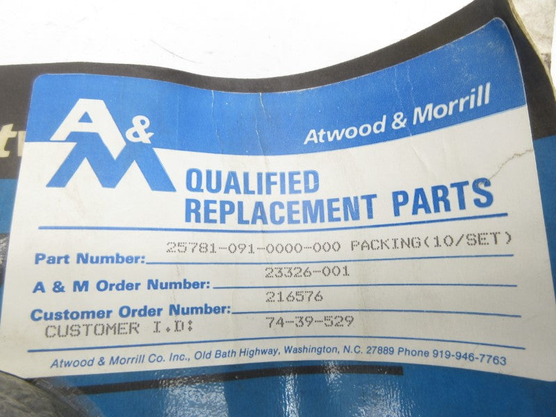 ATWOOD&MORRILL 25781-091-0000-000 NSMP