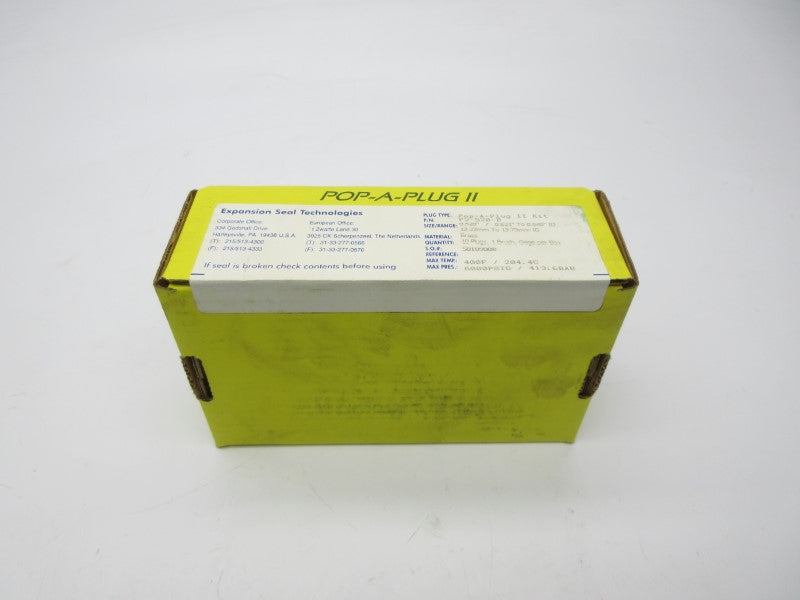POP-A-PLUG P2-520-B (PKG OF 10) NSFS