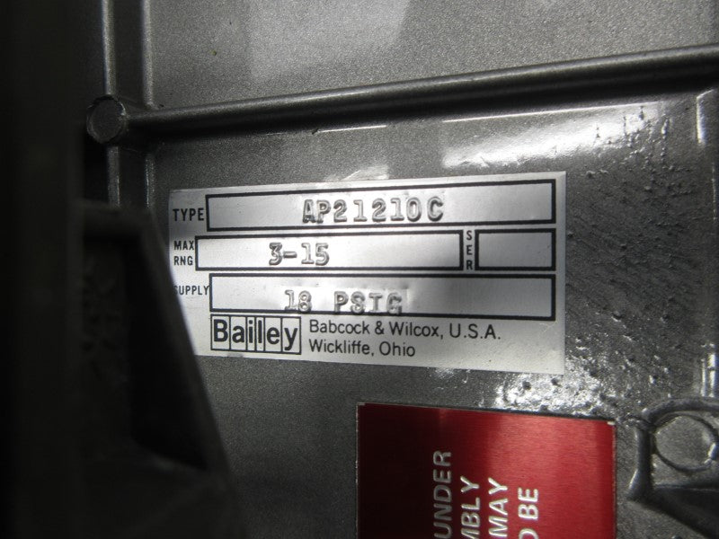 BAILEY AP21210C 18PSI UNMP