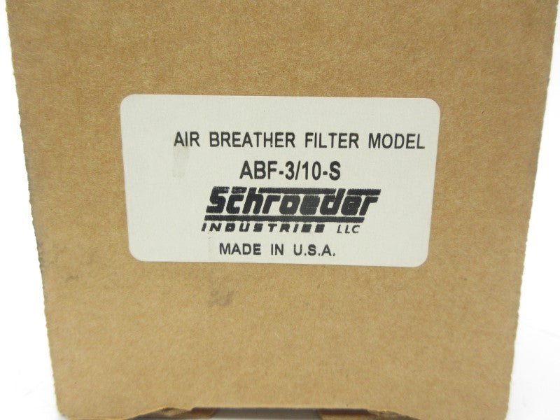 SCHROEDER ABF-3/10-S (AS PICTURED) NSMP