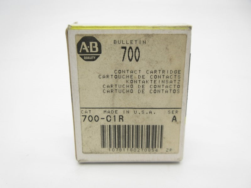 ALLEN BRADLEY 700-C1R SER. A (BK/YL) NSMP