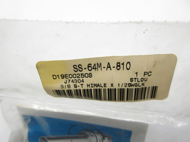 SWAGELOK SS-64M-A-810 NSMP
