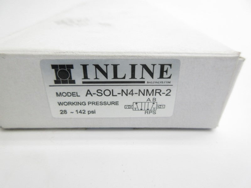 INLINE INDUSTRIES A-SOL-N4-NMR-2 110V 28-142PSI NSMP