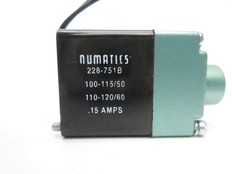NUMATICS 228-751B 100-115/110-120V .15A NSNP