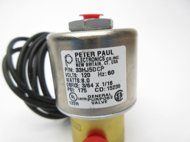 PETER PAUL 33HJ5DCP 120V 175PSI NSNP