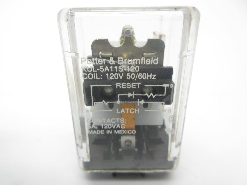 POTTER & BRUMFIELD KUL-5A11S-120 120V 5A UNMP