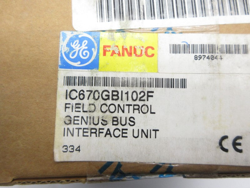 FANUC IC670GBI102F NSFS