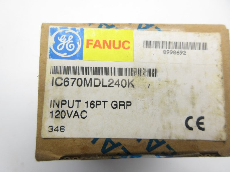 FANUC IC670MDL240K 120VAC NSFS