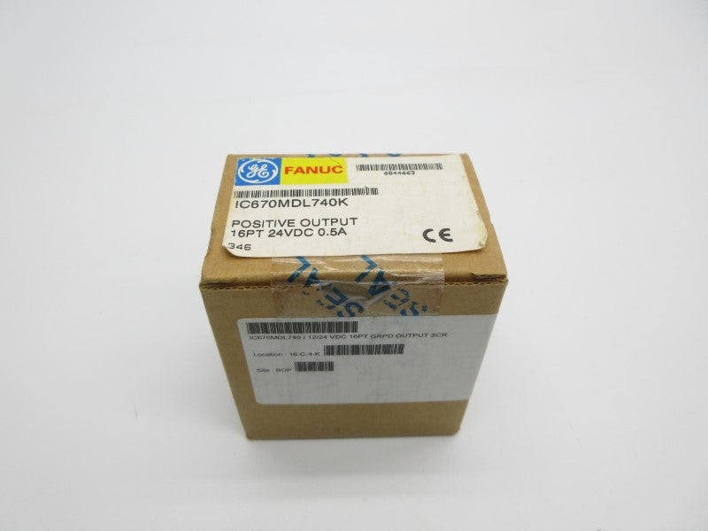 FANUC IC670MDL740K 24VDC 0.5A NSFS