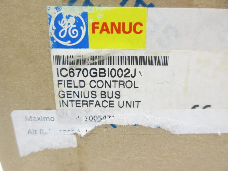 FANUC IC670GBI002J 24VDC NSMP