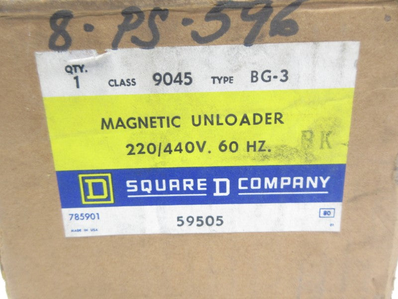 SQUARE D 9045BG-3 220/440V NSMP