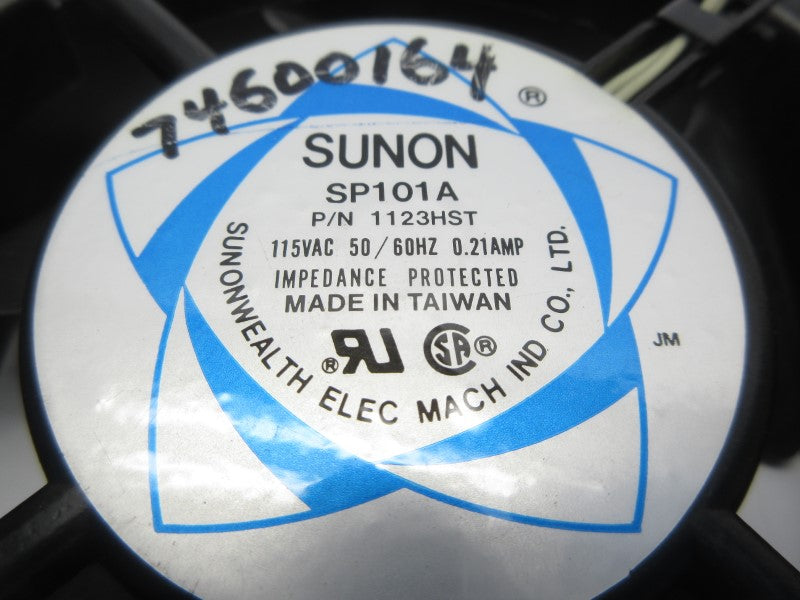 SUNON 1123HST SP101A 115VAC 0.21A NSNP