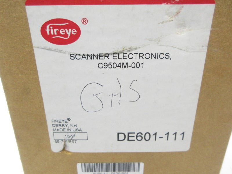 FIREYE DE601-111 C9504M-001 NSFS