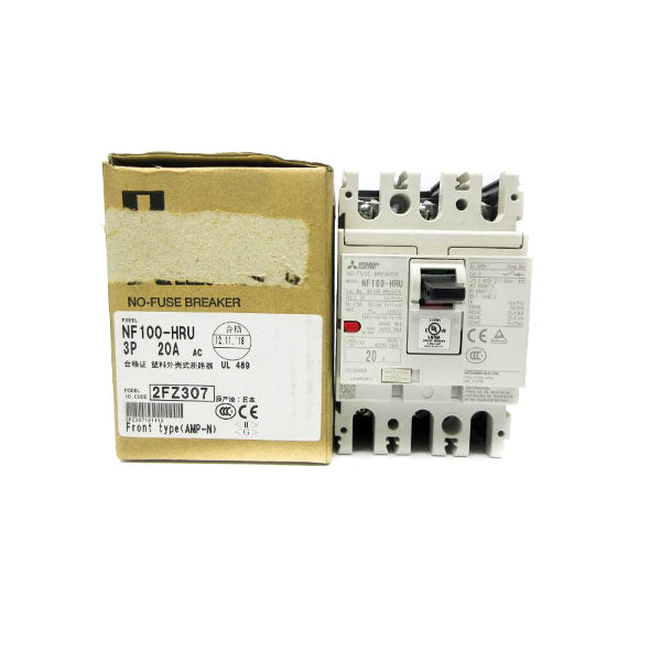 MITSUBISHI ELECTRIC NF100-HRU3020 500VAC 20A NSMP