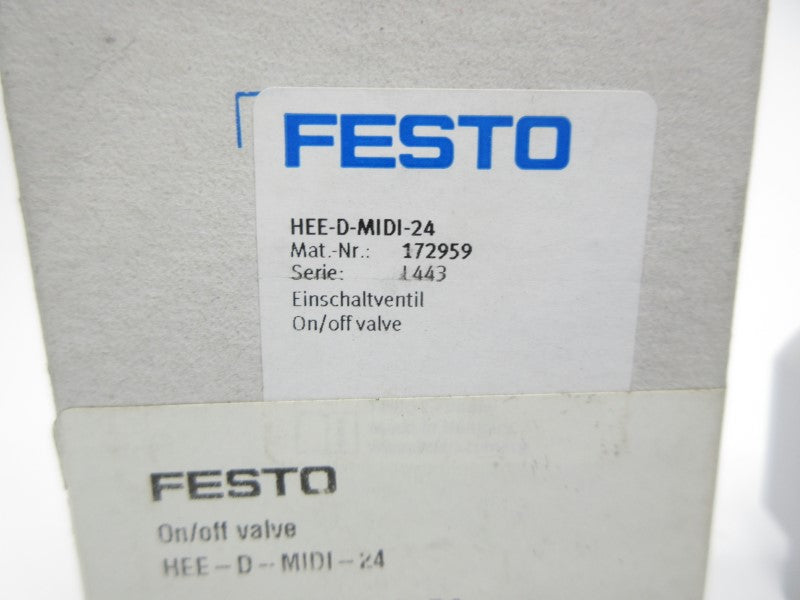 FESTO HEE-D-MIDI 172959 240PSI NSMP