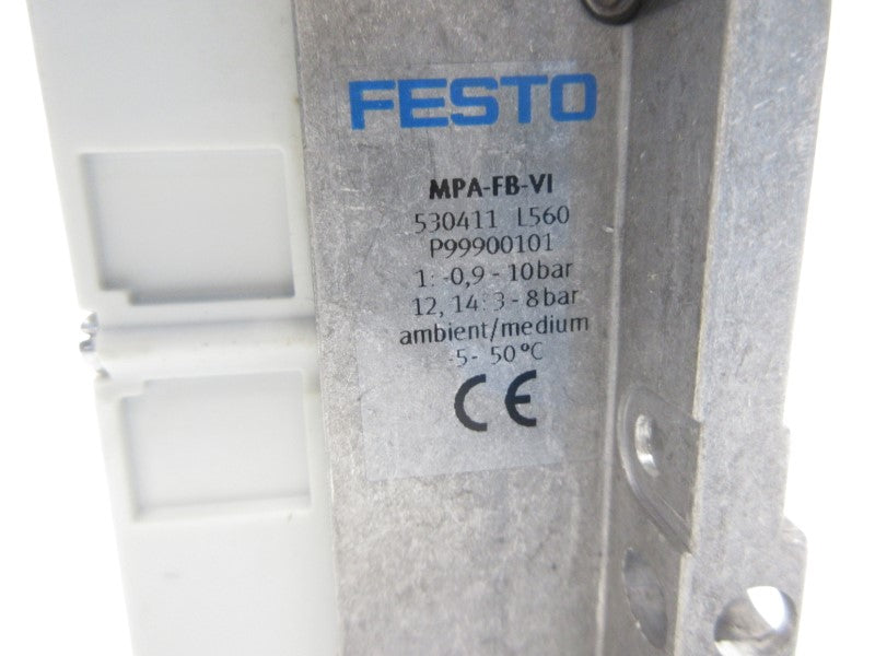 FESTO MAC-ID00-0E-F0-5D-7A-77 MPA-FB-VI 530411 NSNP