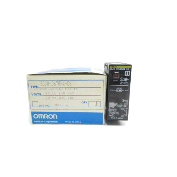 OMRON E3JM-DS70M4-US 24-240VAC NSMP