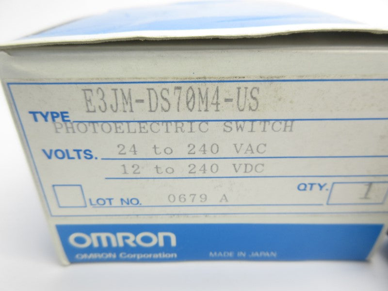 OMRON E3JM-DS70M4-US 24-240VAC NSMP