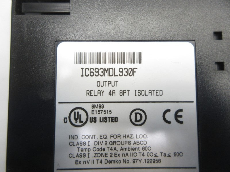 FANUC IC693MDL930F 120/240VAC NSNP