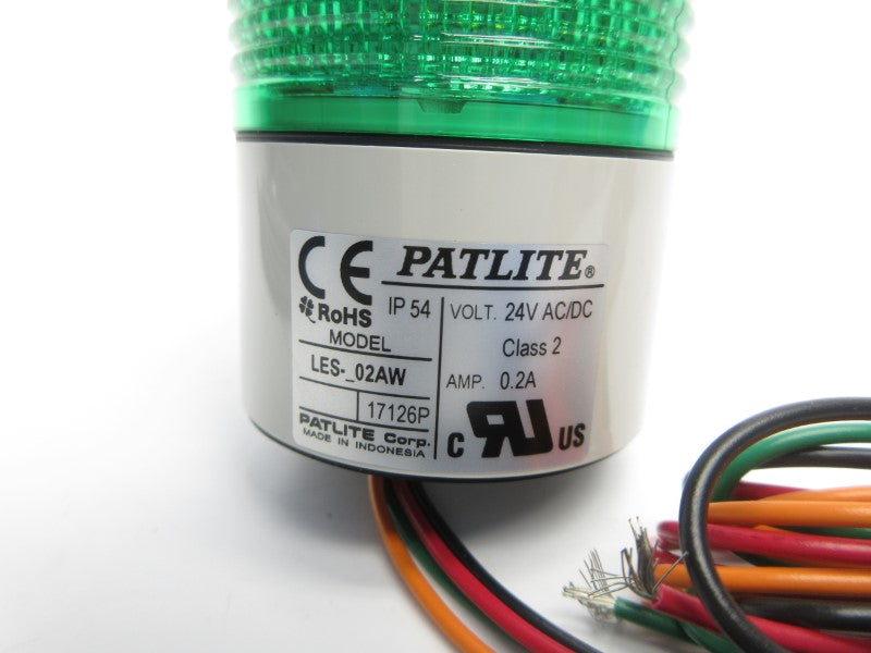 PATLITE LES-02AW 24VAC/DC 0.2A NSNP