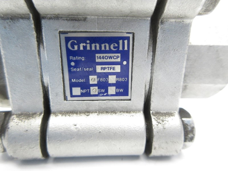 GRINNELL 1440WCPRPTFE F803SW 3/4" NSNP