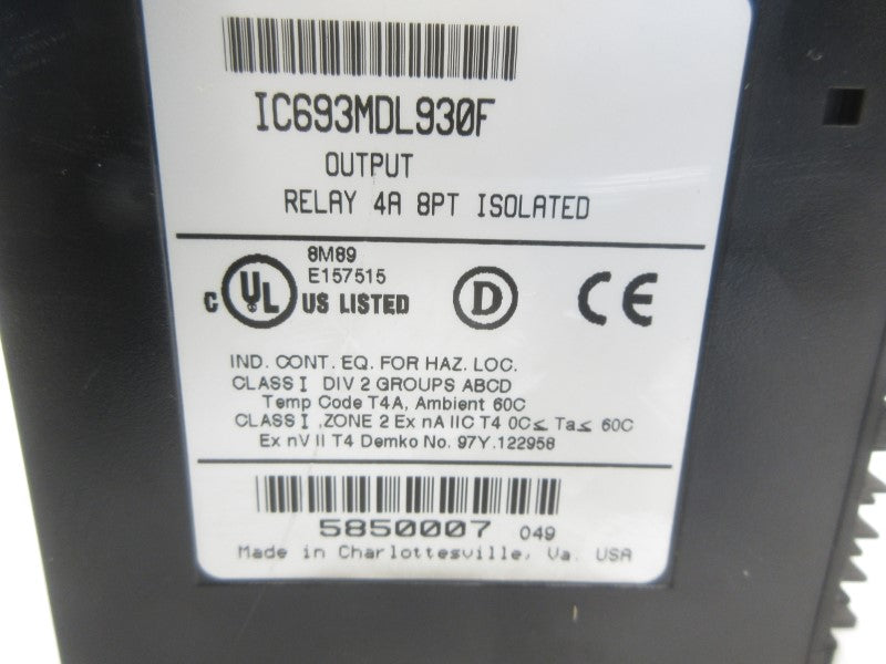 FANUC IC693MDL930F (NO DOOR) NSNP