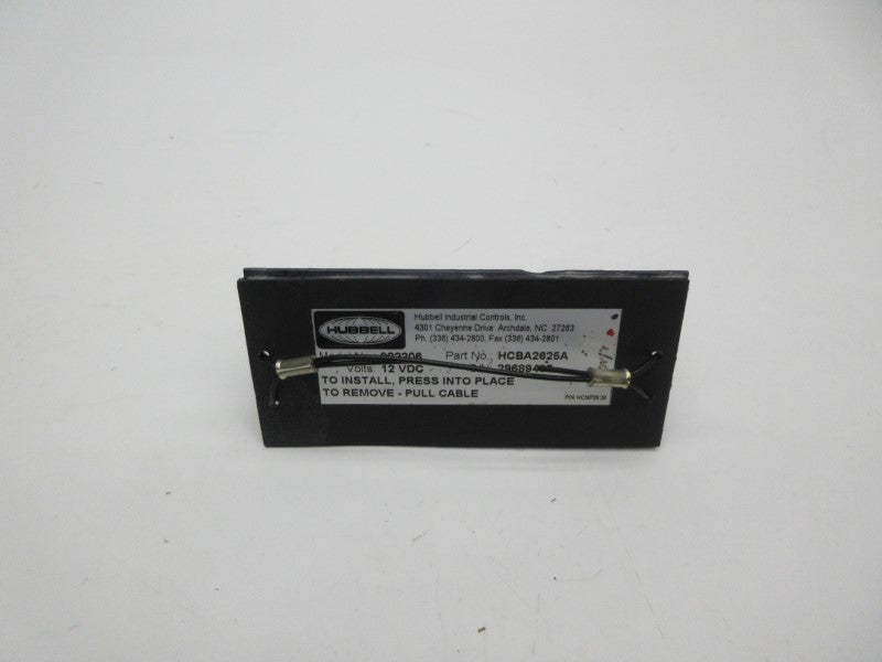 HUBBELL HCBA2625A 922206 12VDC UNMP