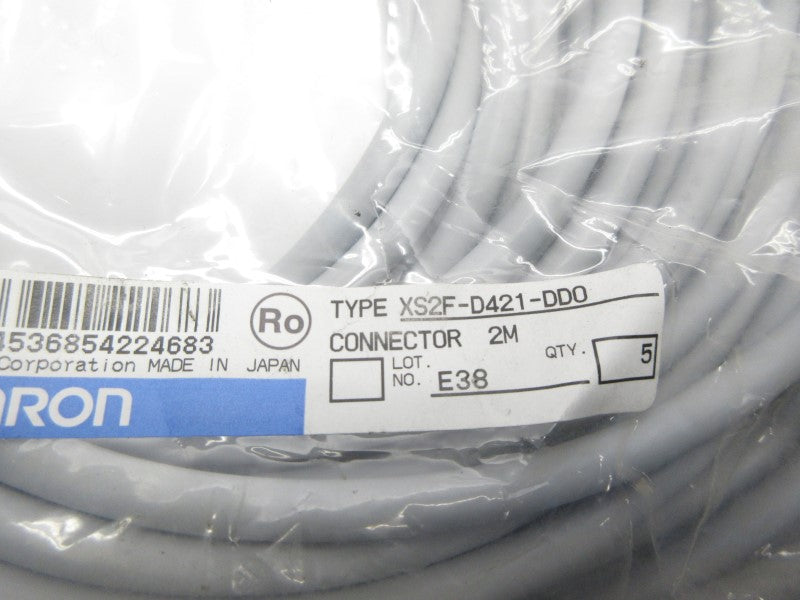 OMRON XS2F-D421-DD0 2M ( PKG OF 5) NSMP